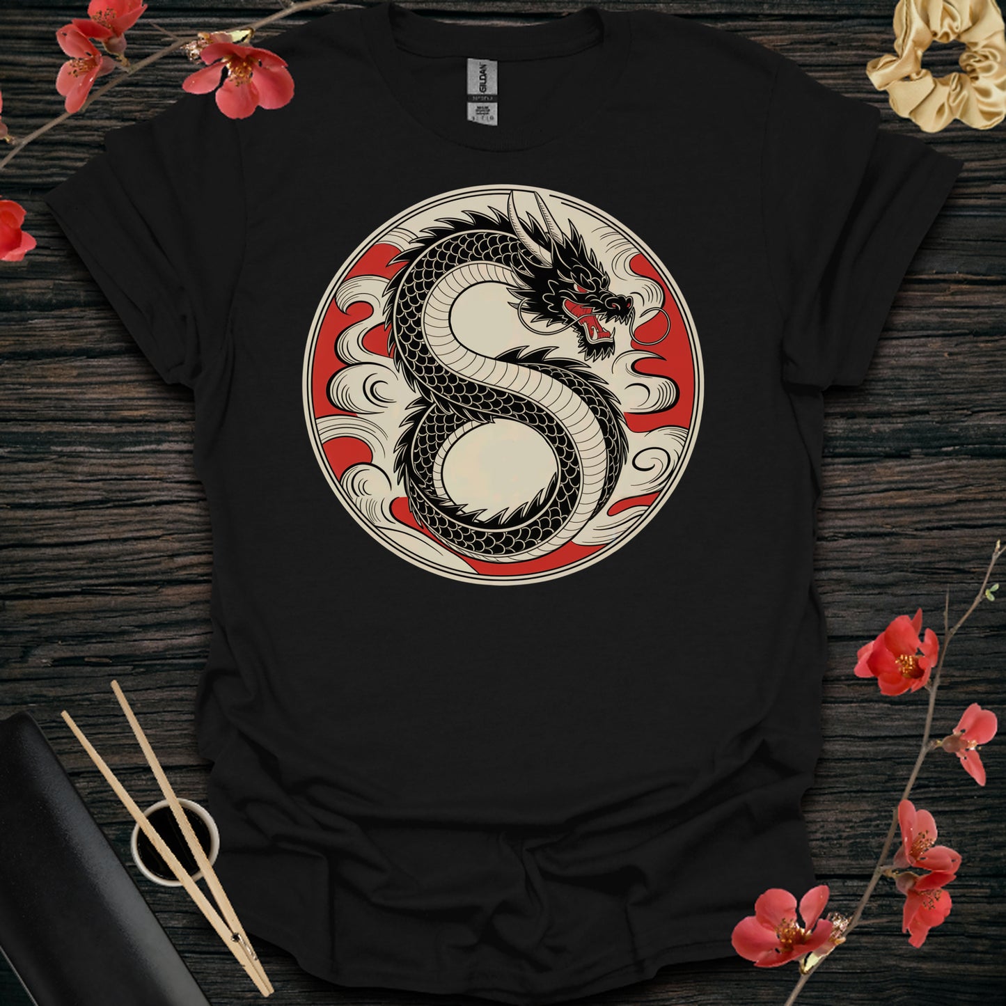 Black and Gold Dragon