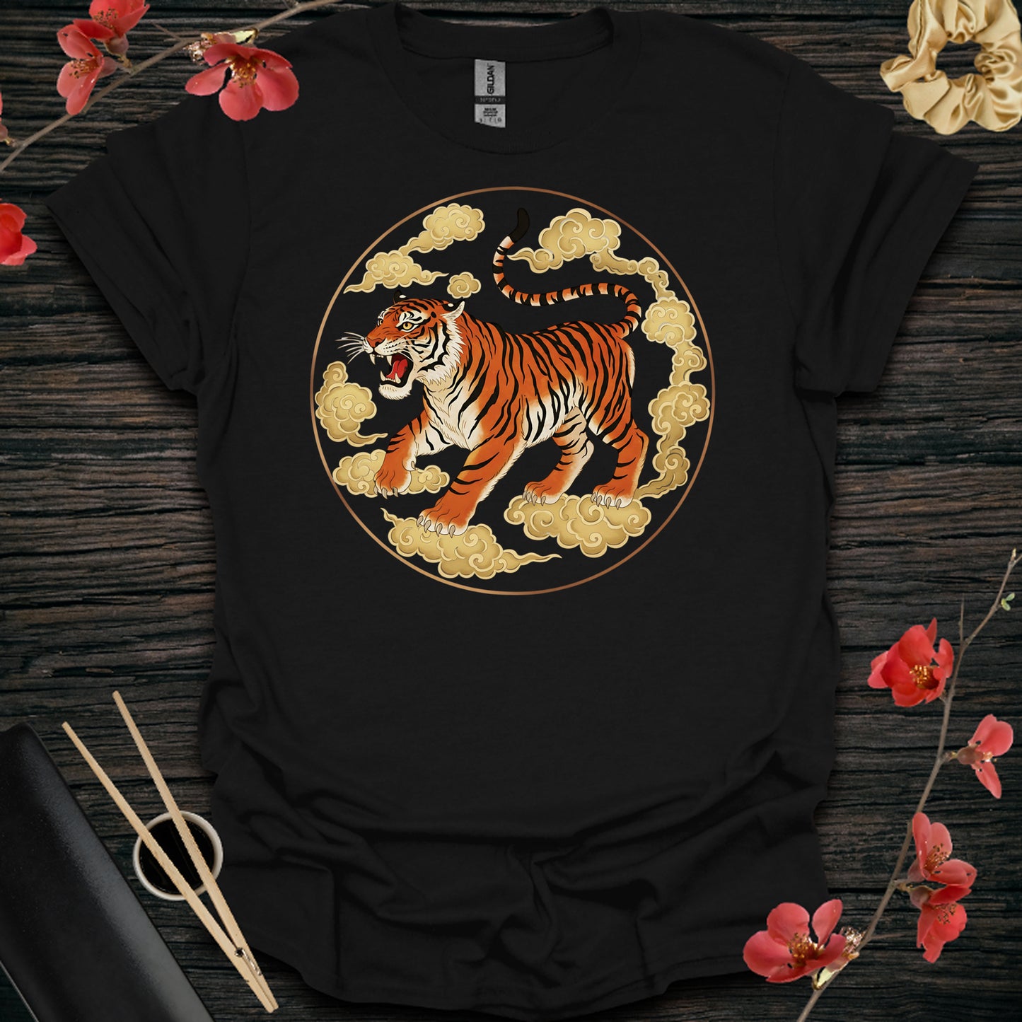 Orange and Gold Tiger
