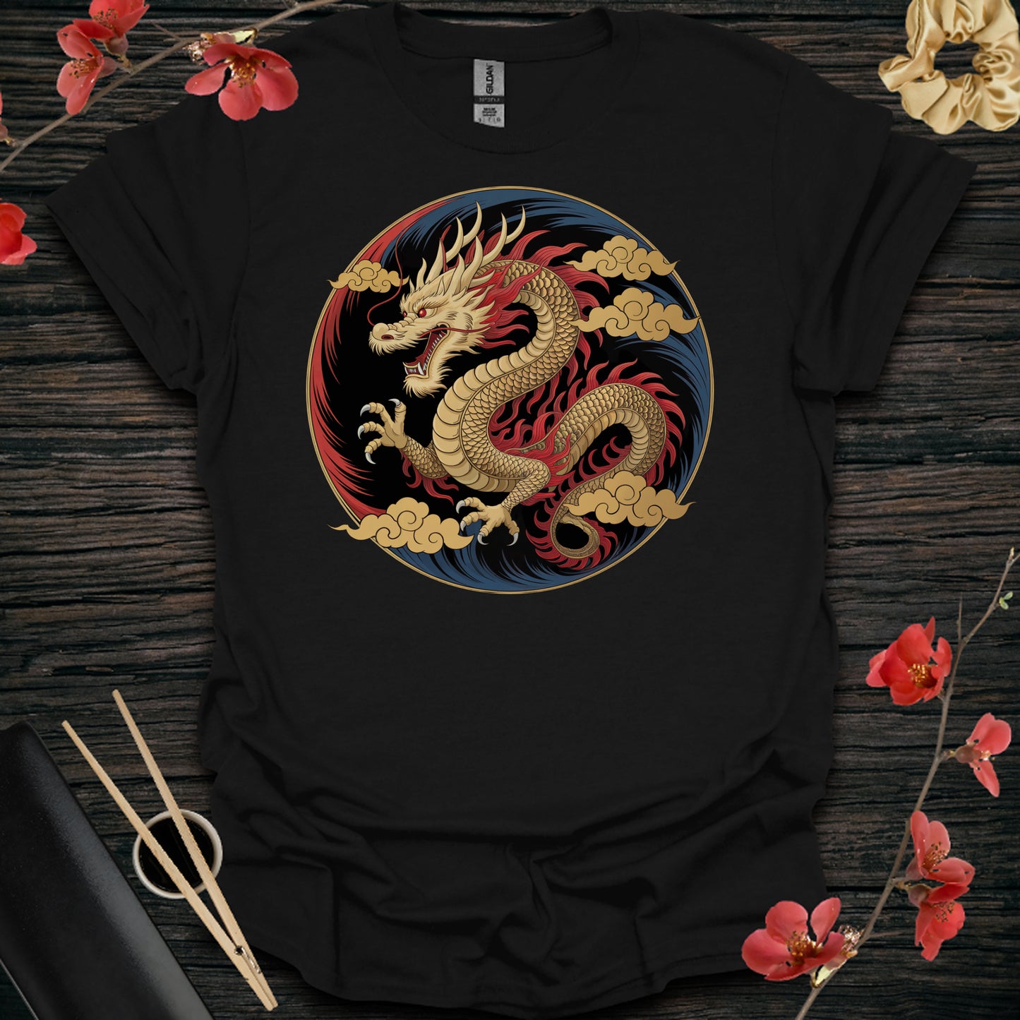 Yellow and Gold Dragon