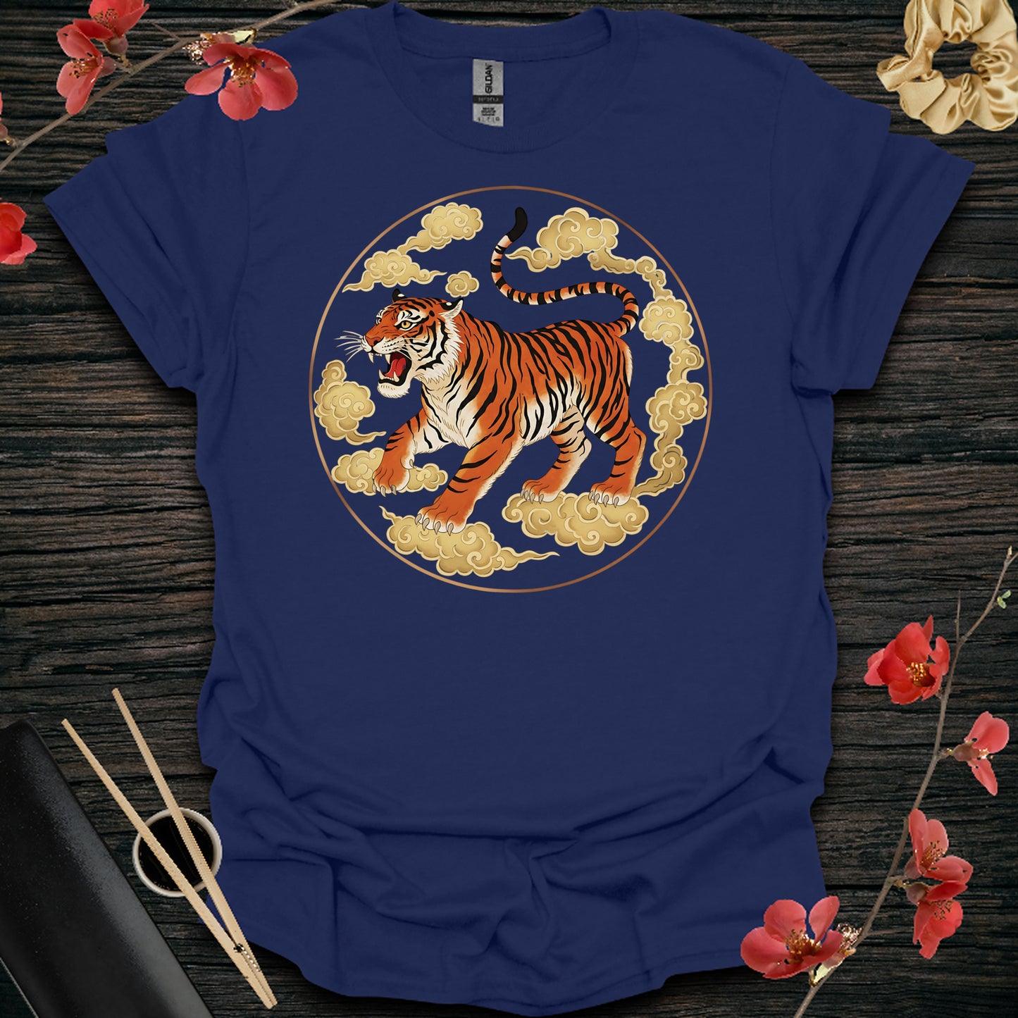 Orange and Gold Tiger