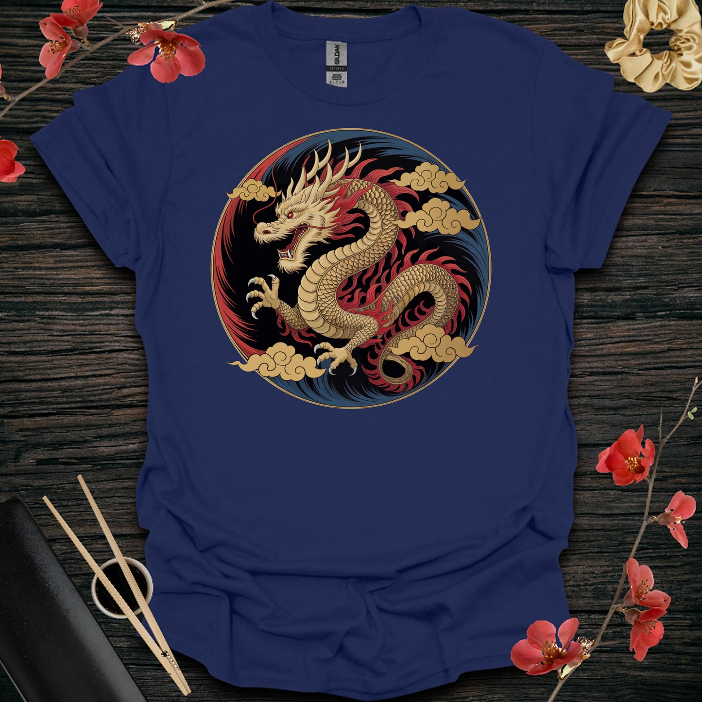 Yellow and Gold Dragon