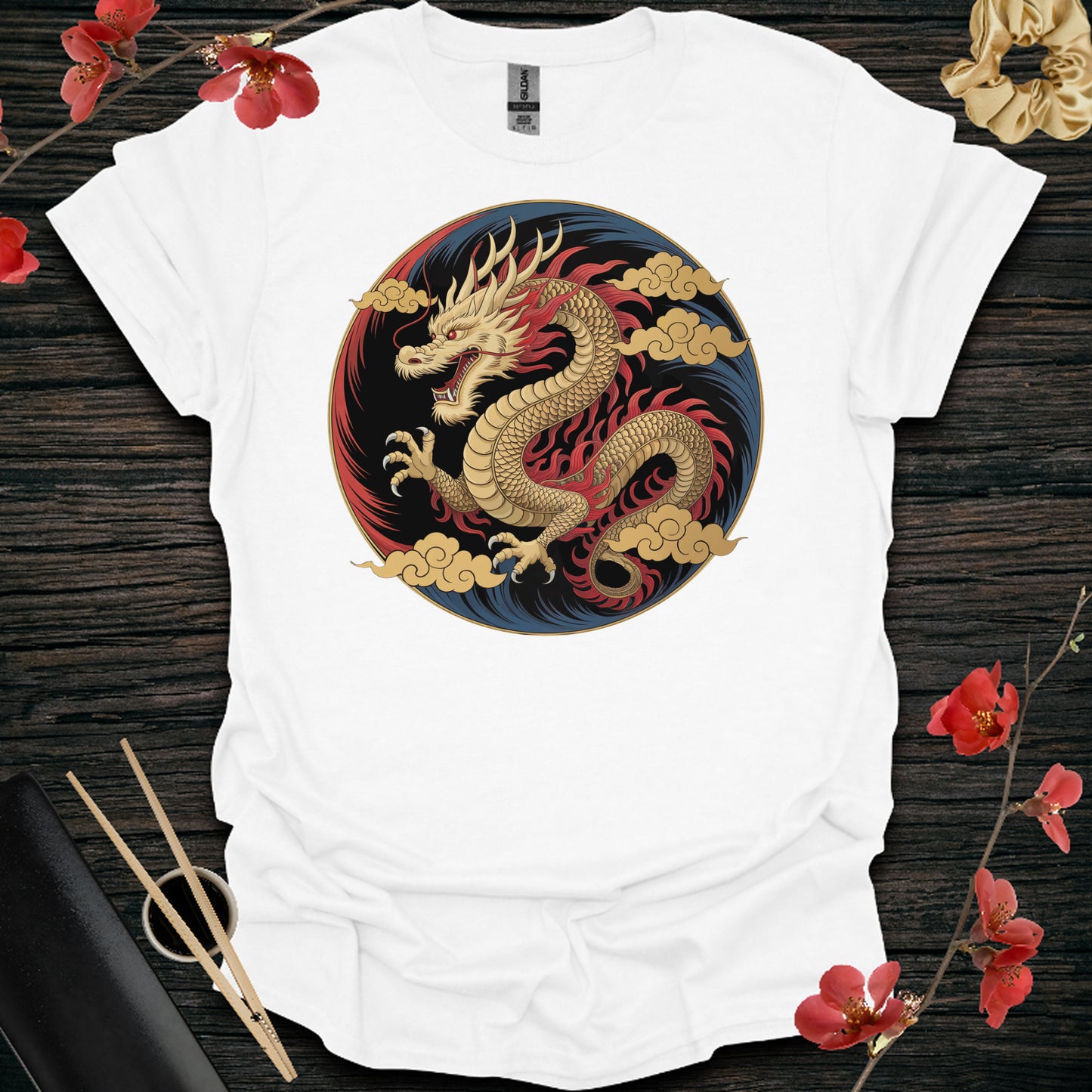 Yellow and Gold Dragon
