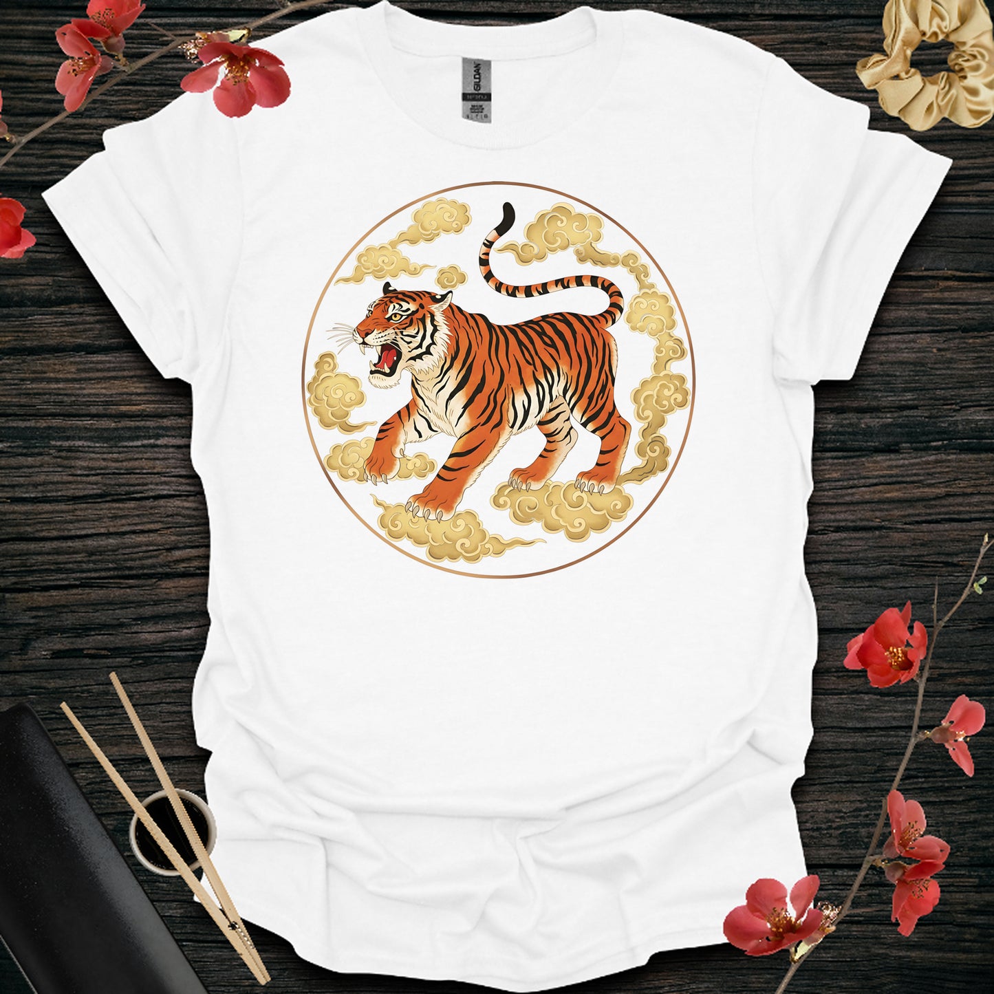 Orange and Gold Tiger
