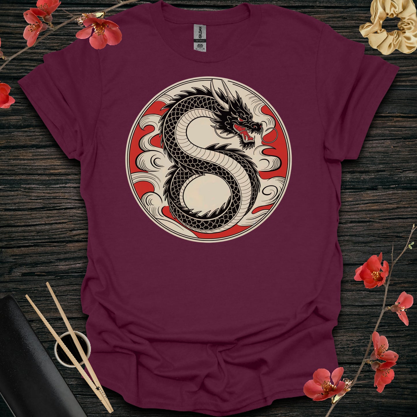 Black and Gold Dragon