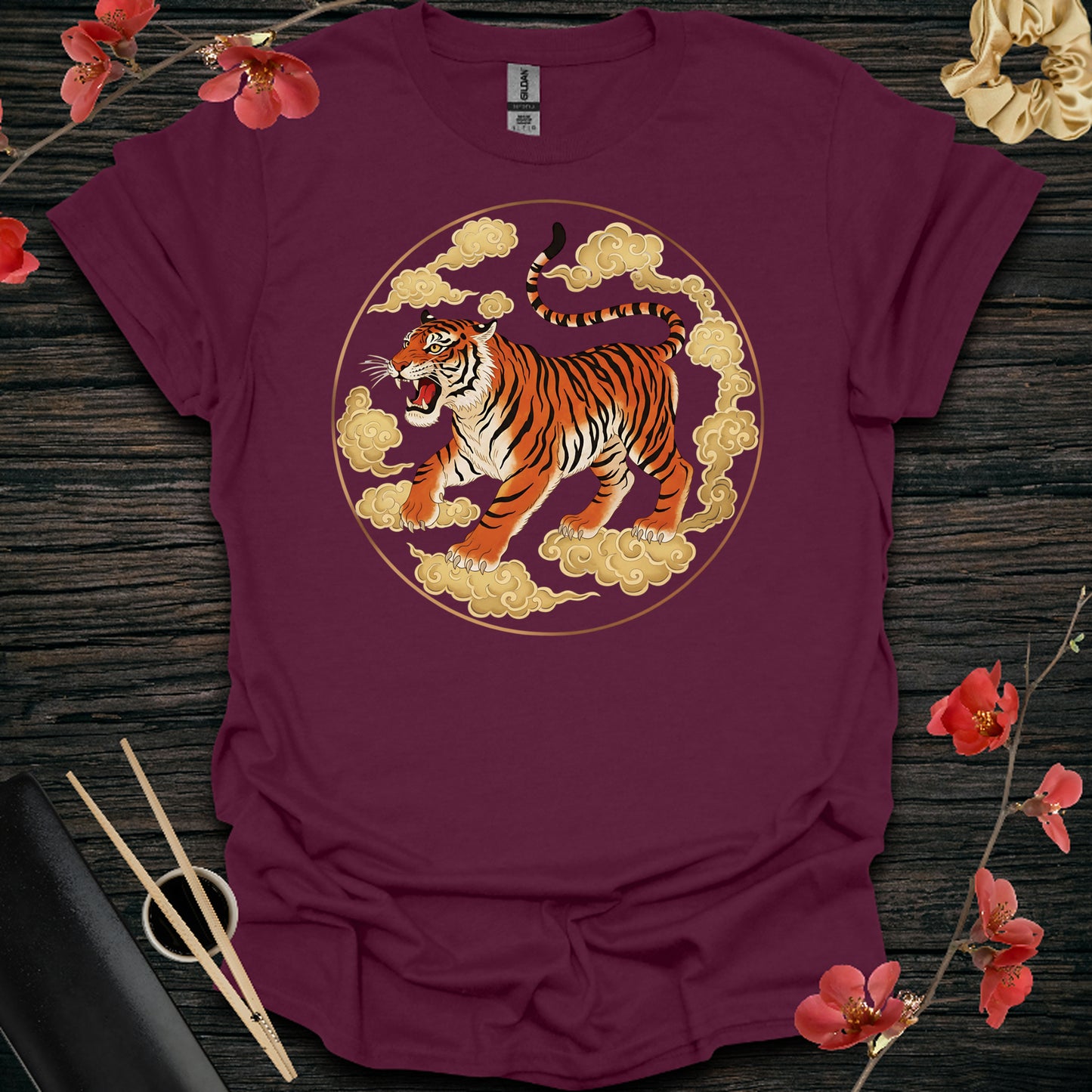 Orange and Gold Tiger