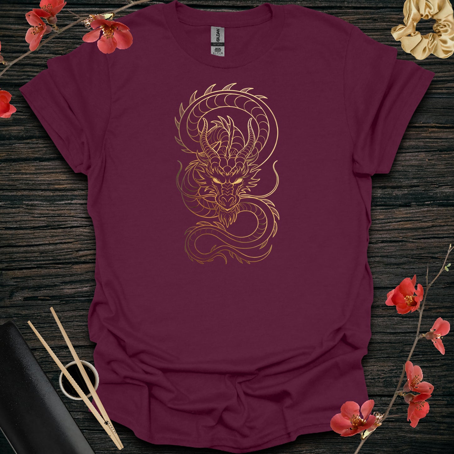 Onyx Gold Dragon