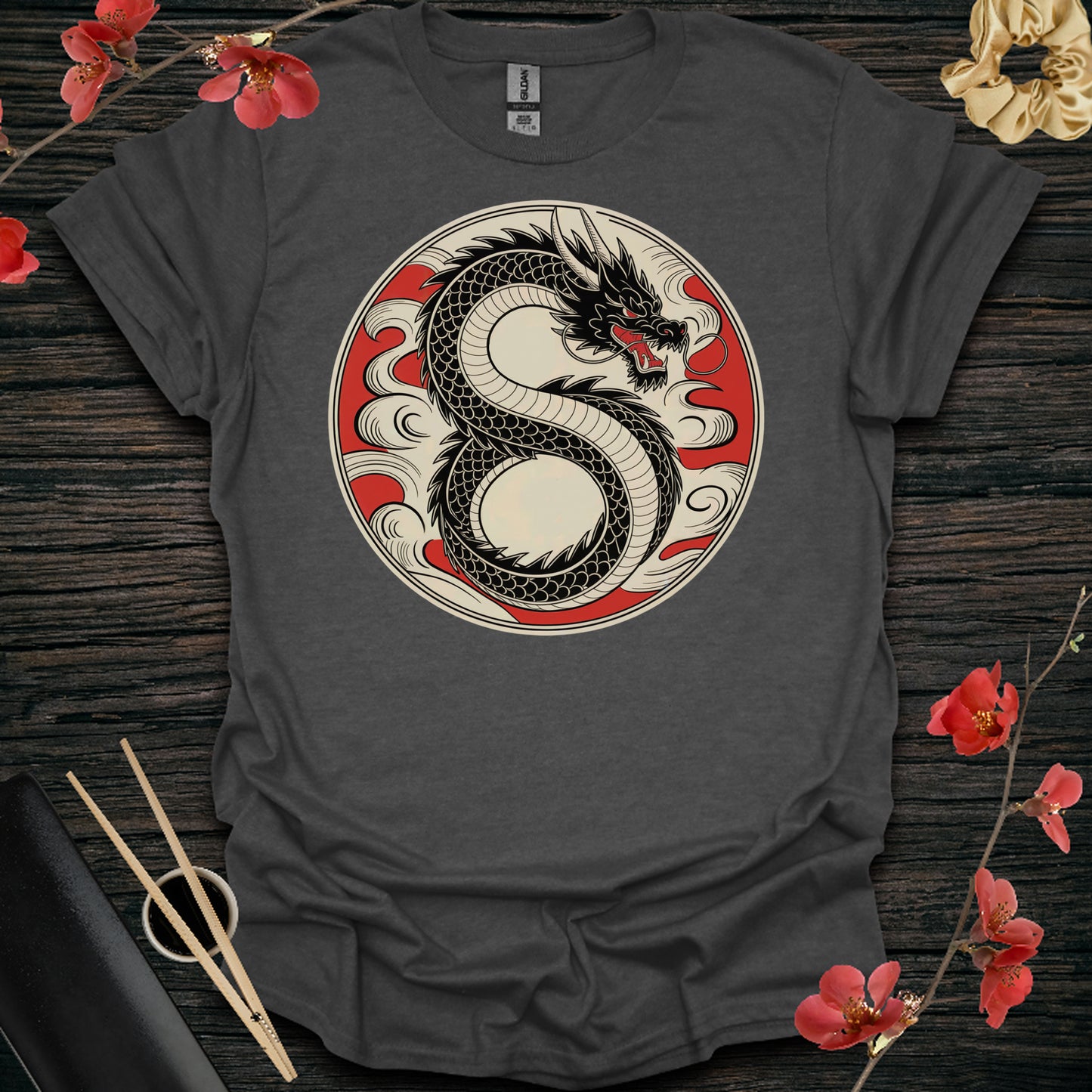 Black and Gold Dragon