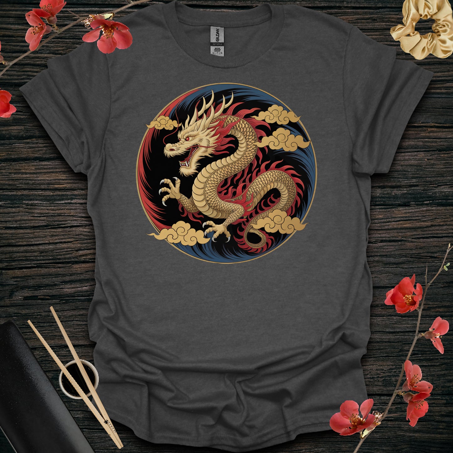 Yellow and Gold Dragon