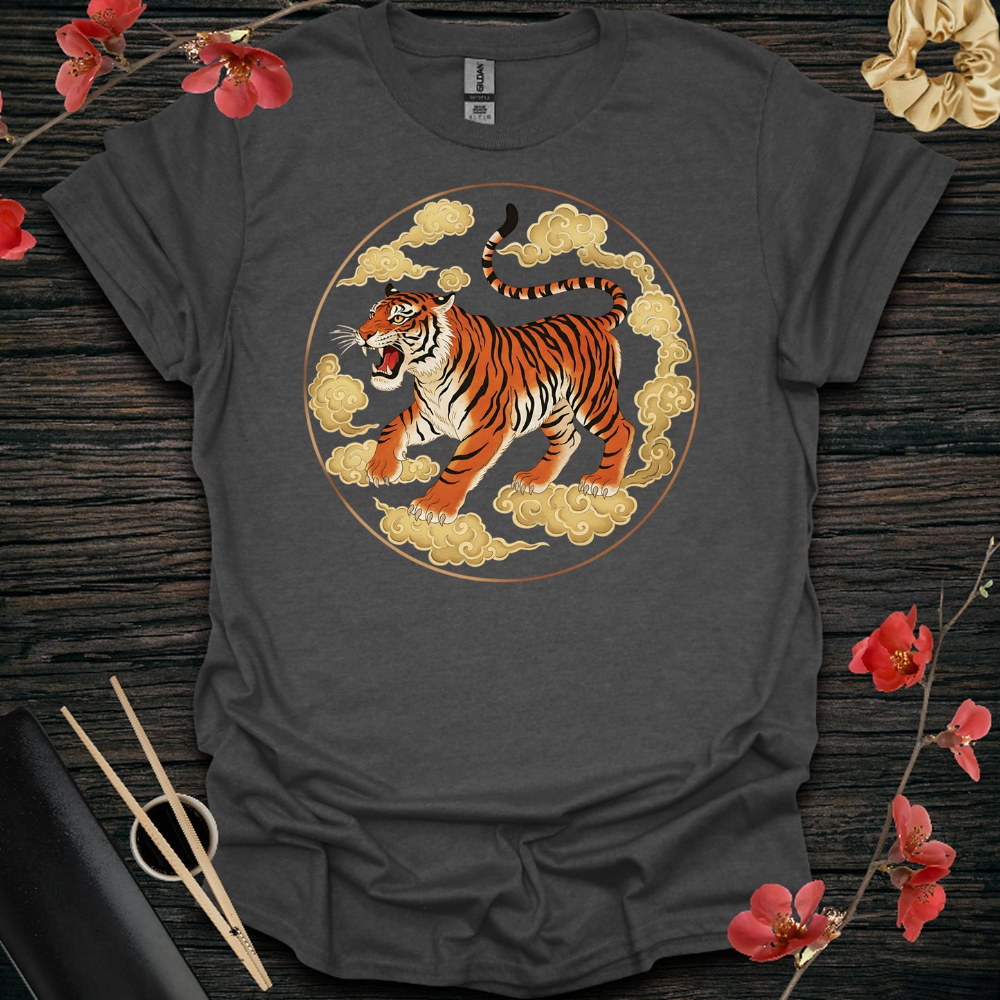 Orange and Gold Tiger