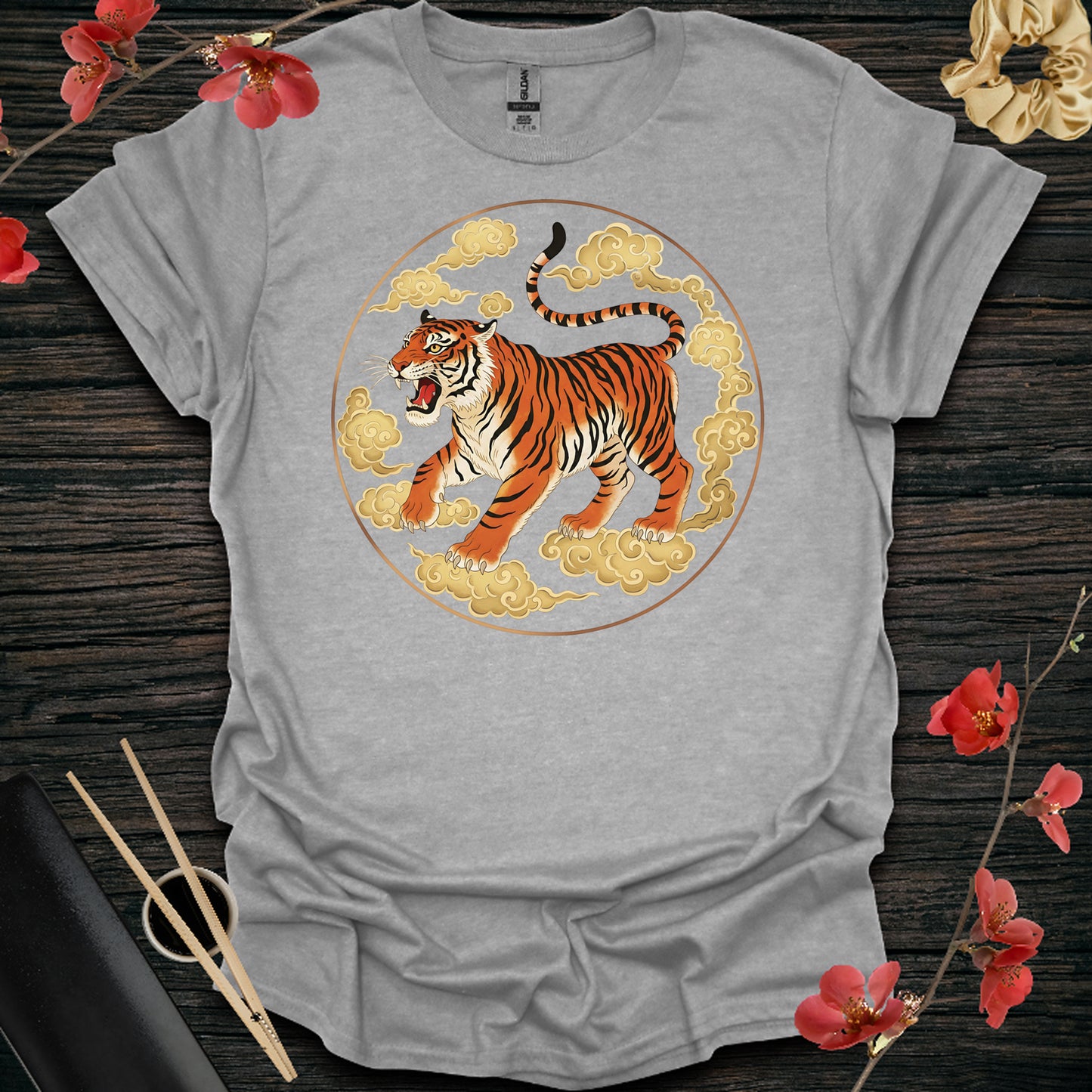 Orange and Gold Tiger