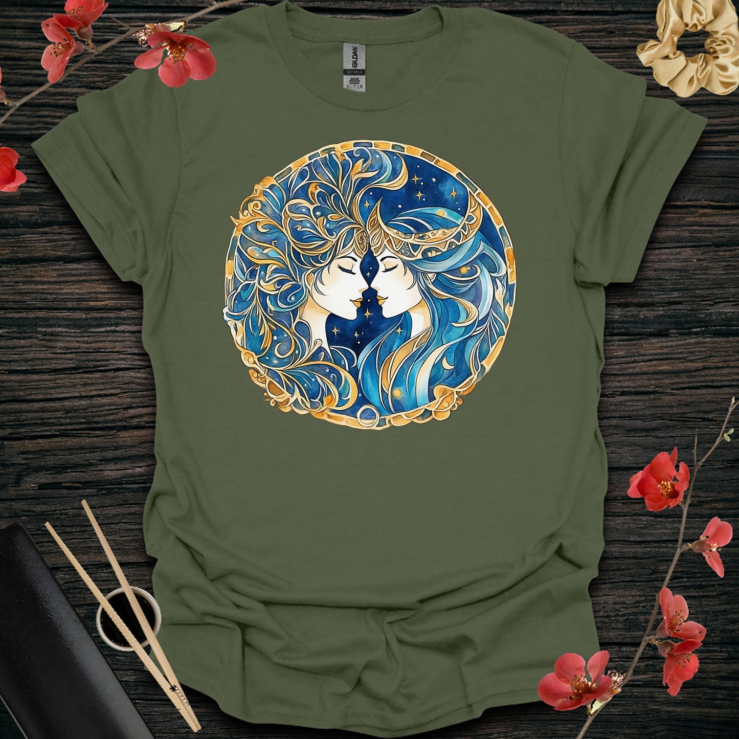 Celestial Blue Gemini