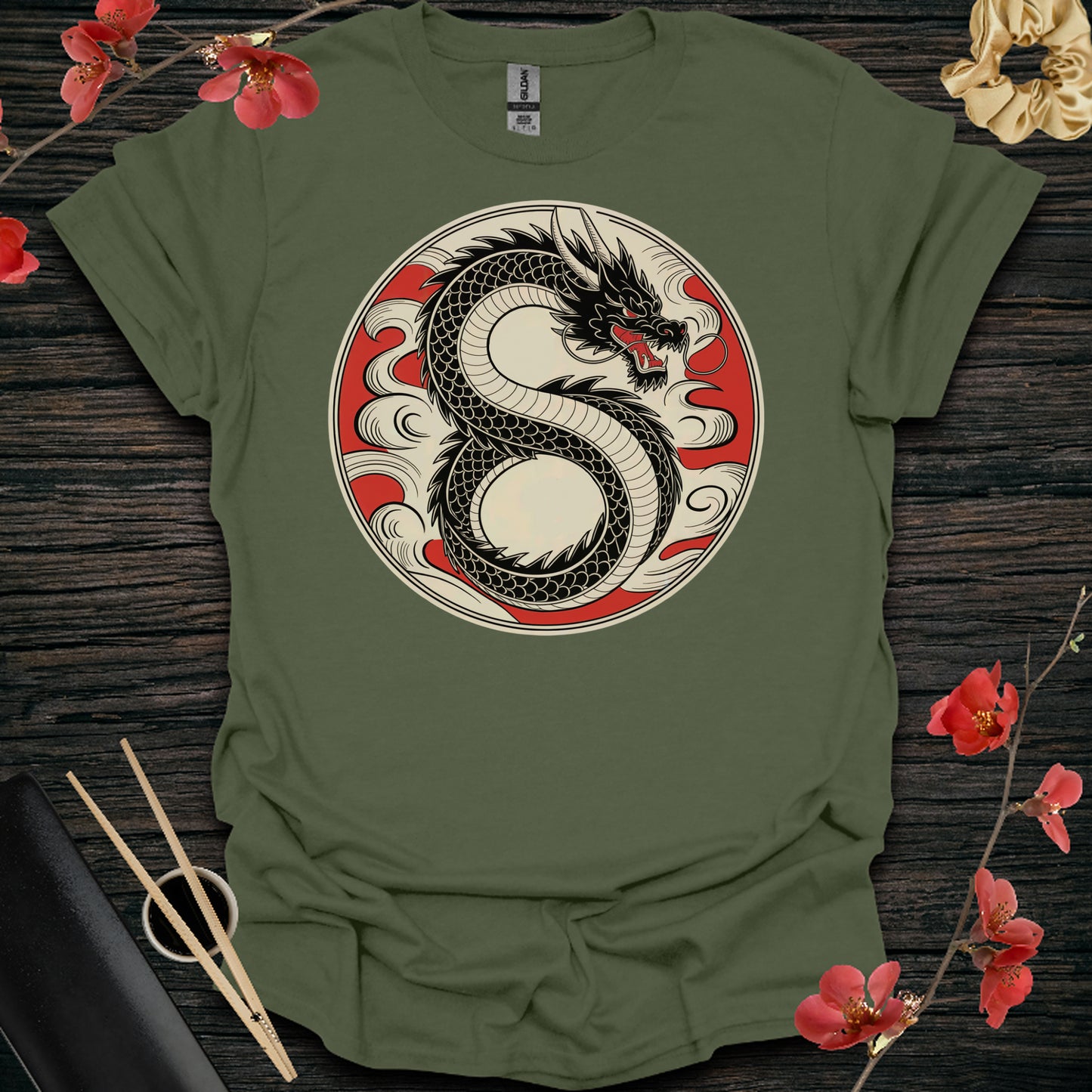 Black and Gold Dragon