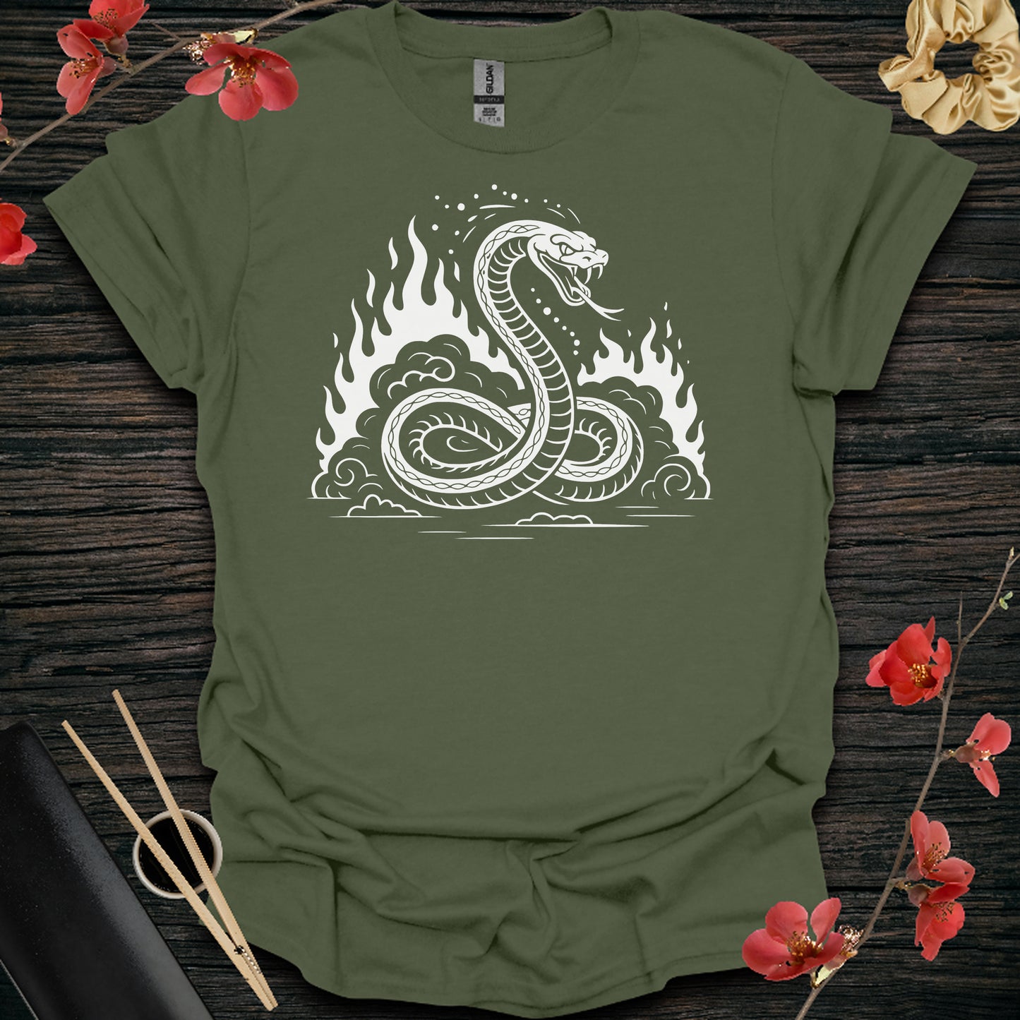 White Flame Snake