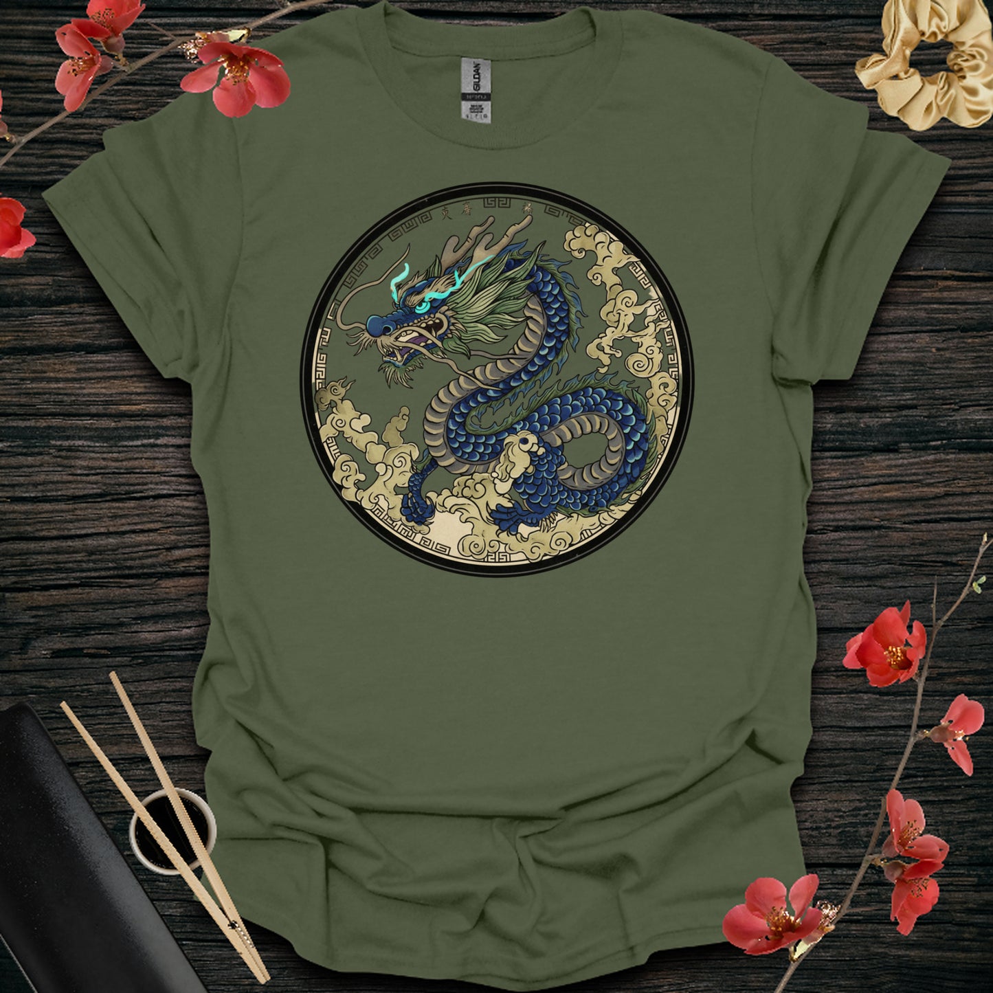 Golden Azure Dragon