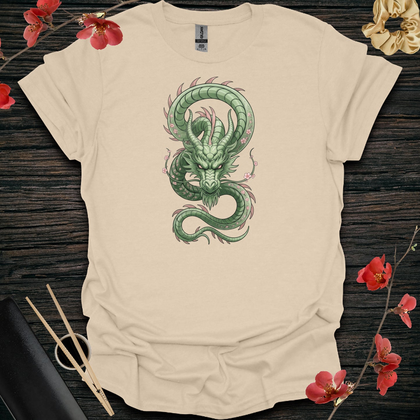 Jade Blossom Dragon