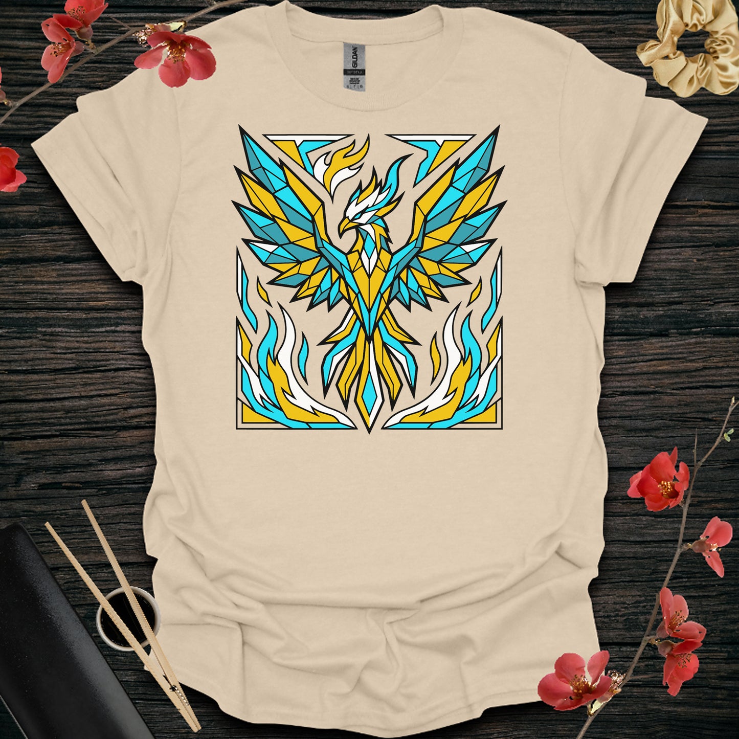 Blue Flame Phoenix