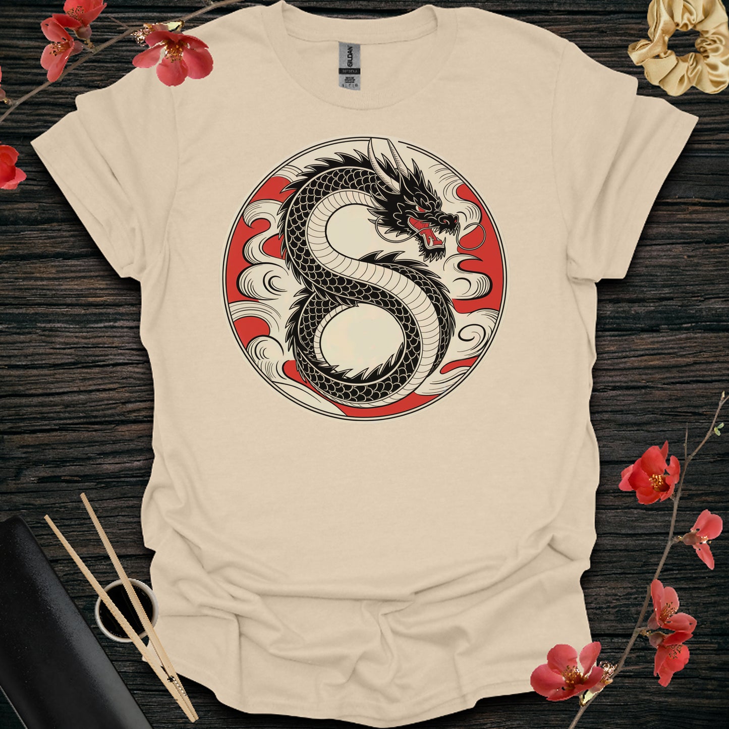 Black and Gold Dragon