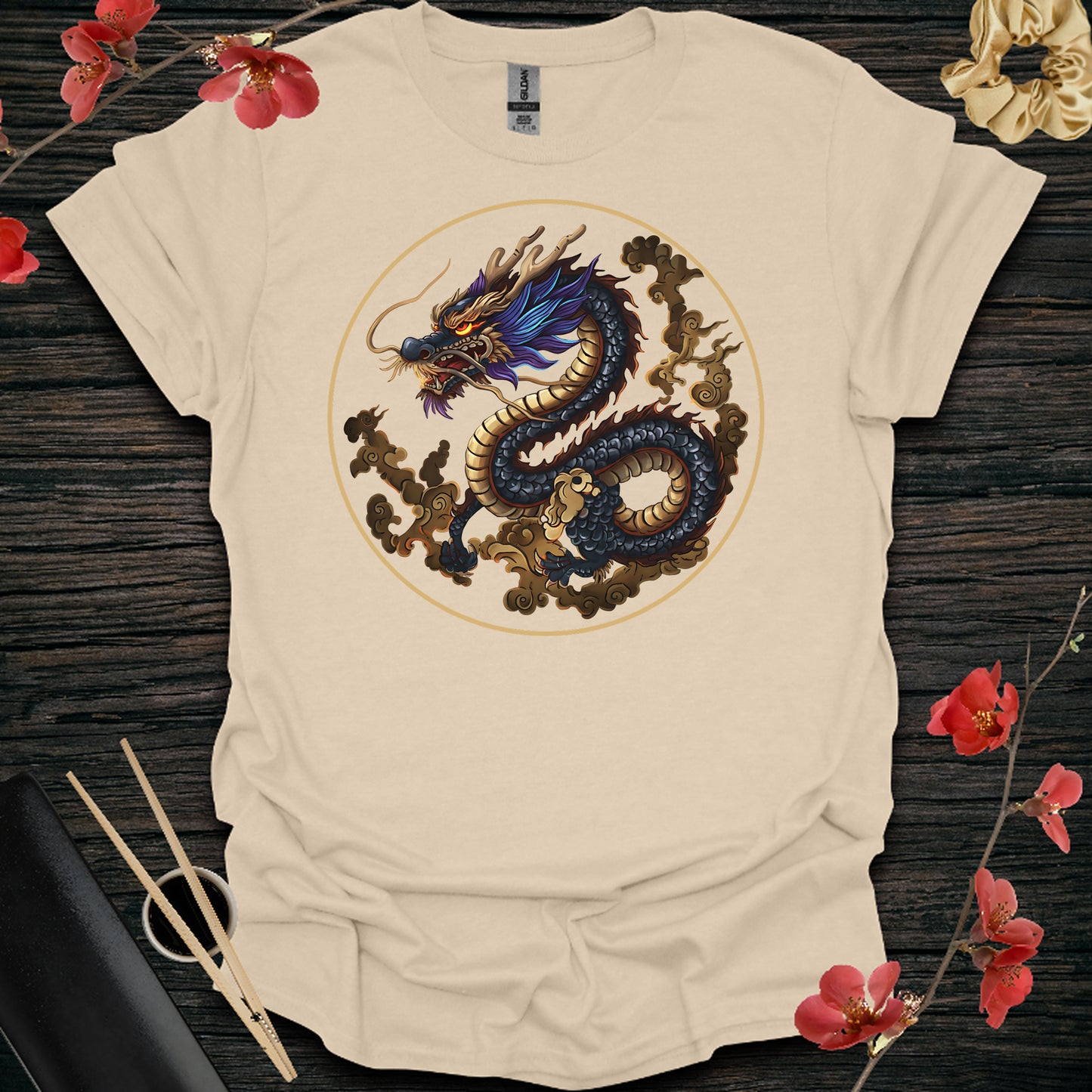Midnight and Gold Dragon