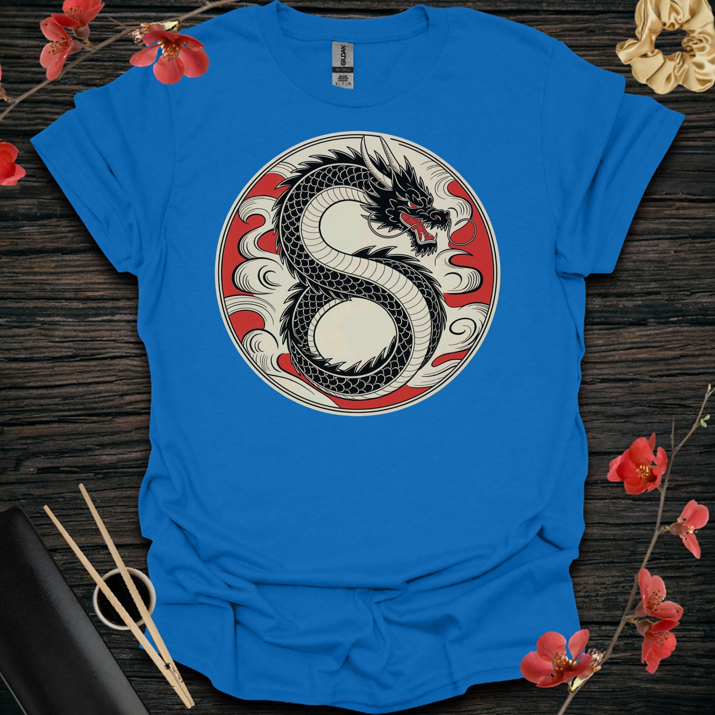 Black and Gold Dragon