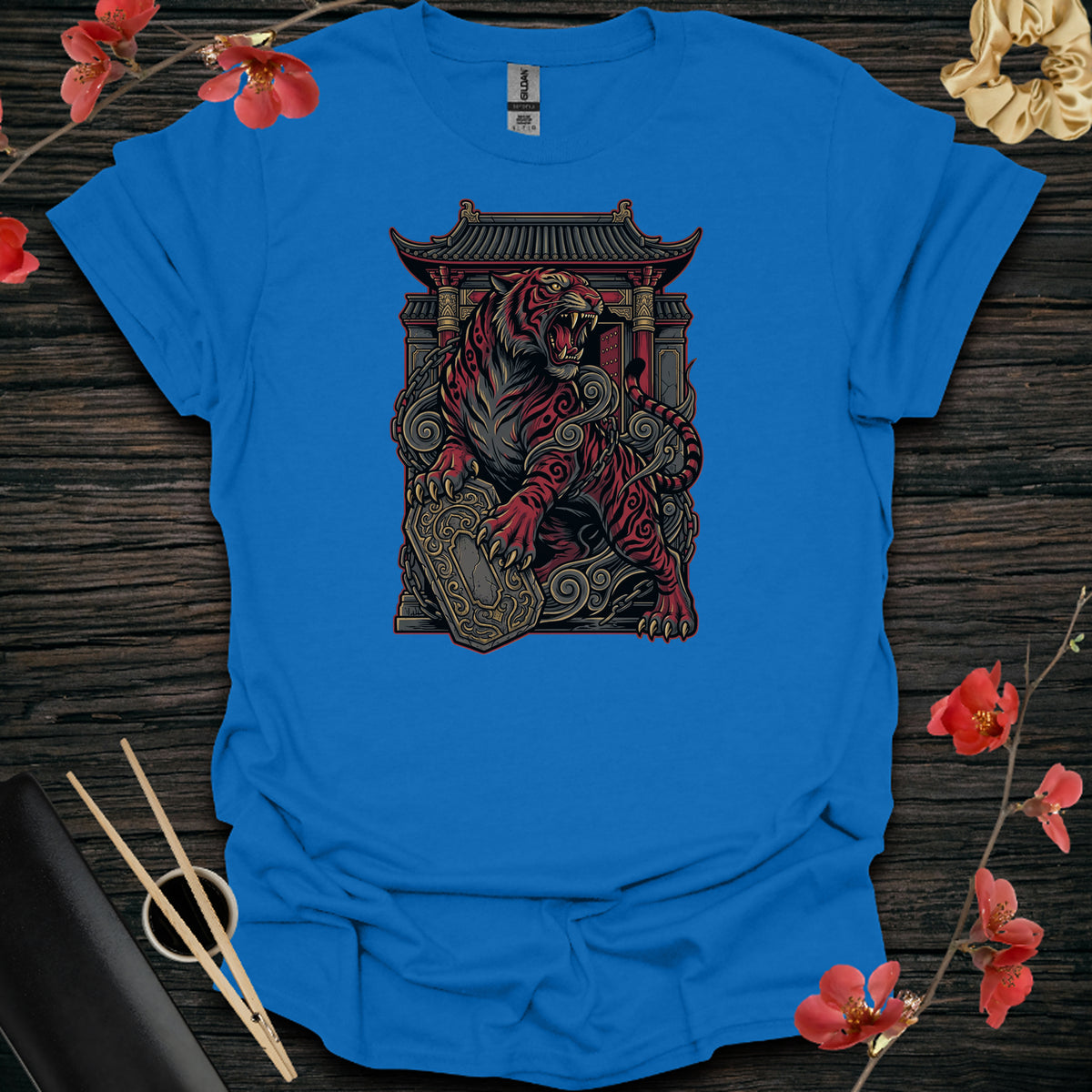 Lunar Tiger Gate Keeper T-Shirt - Royal