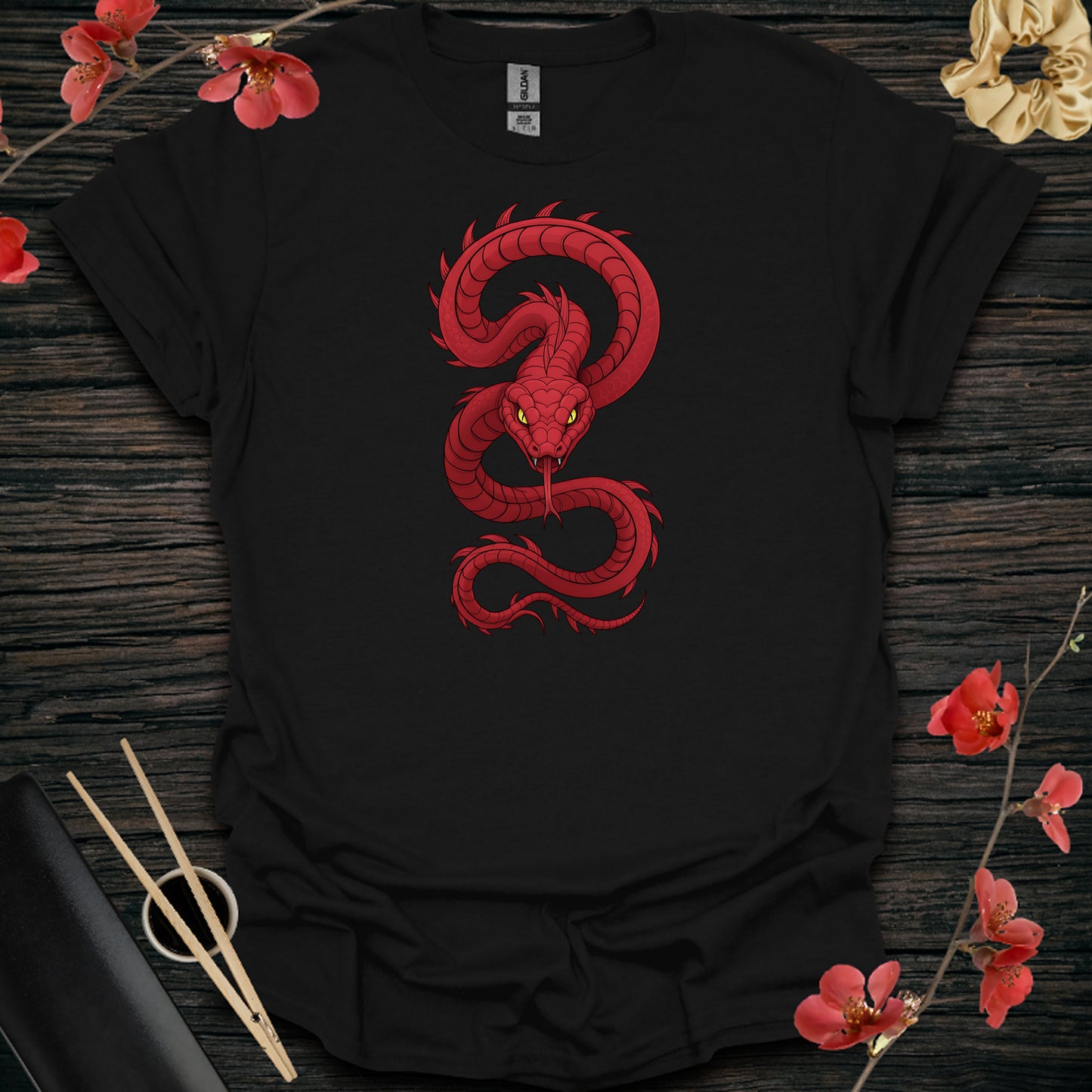 Ancient Red Snake