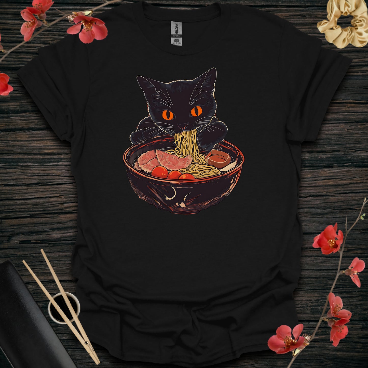 Hungry Ramen Cat