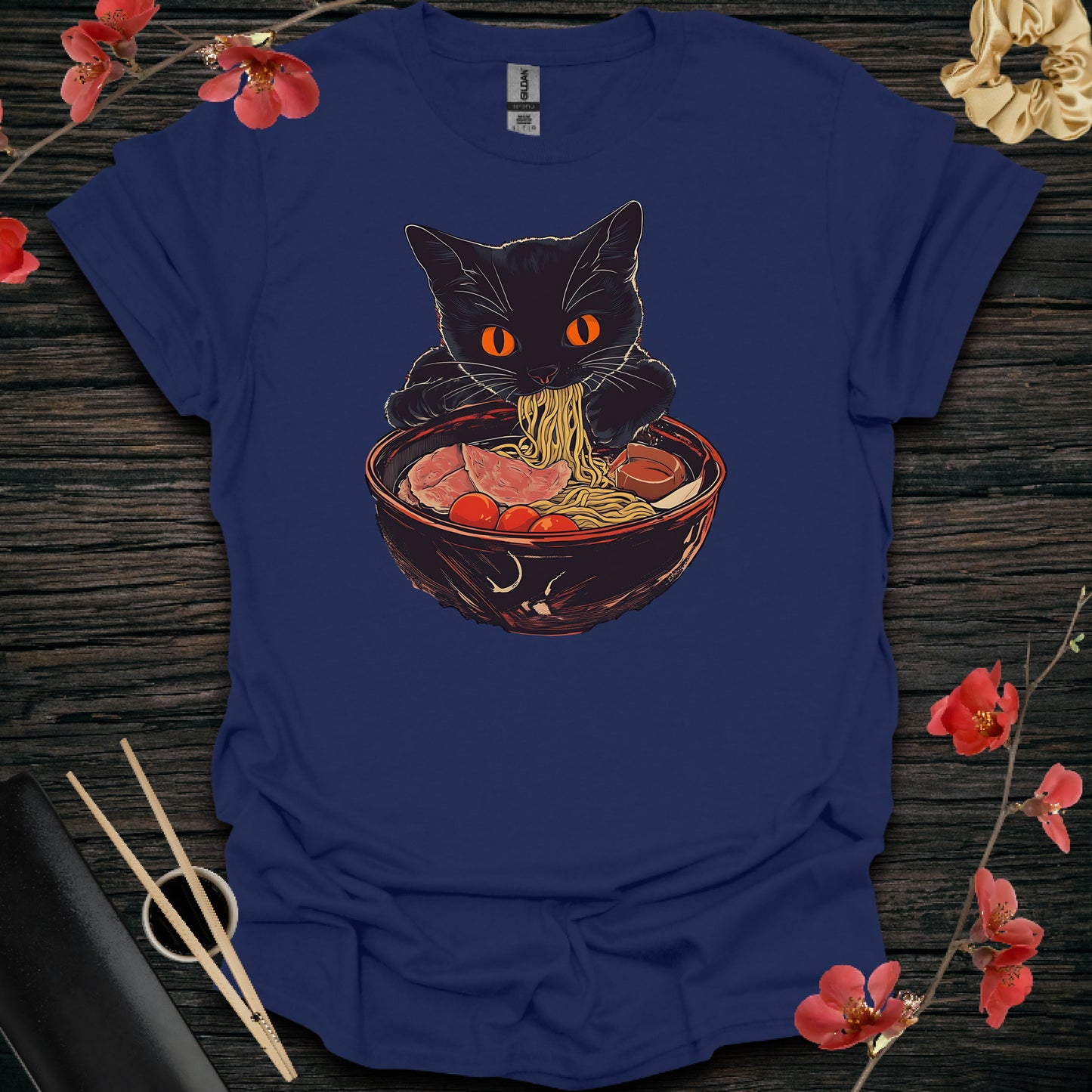 Hungry Ramen Cat