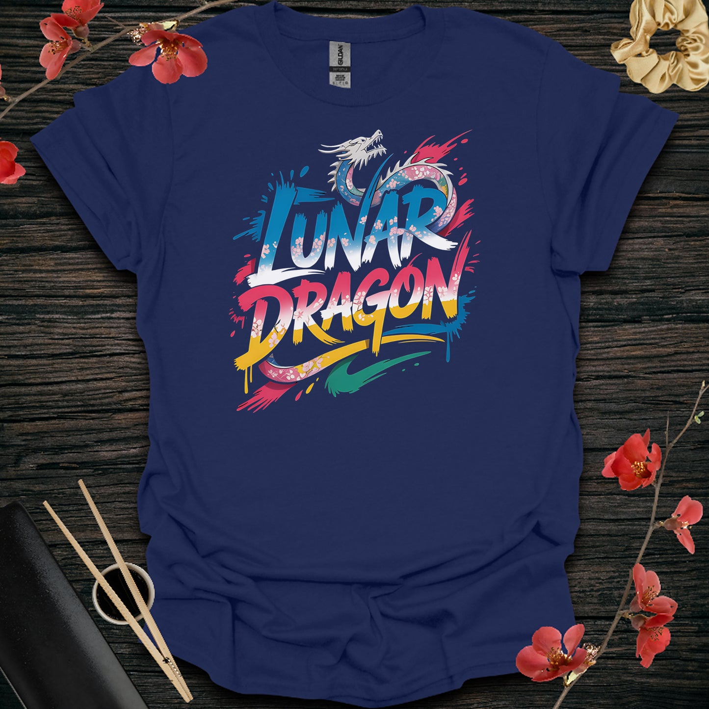 Paint Splattered Dragon