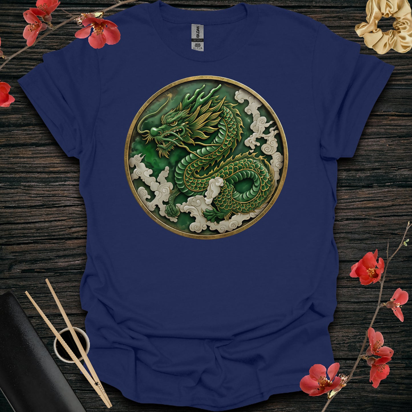 Jade and Gold Dragon