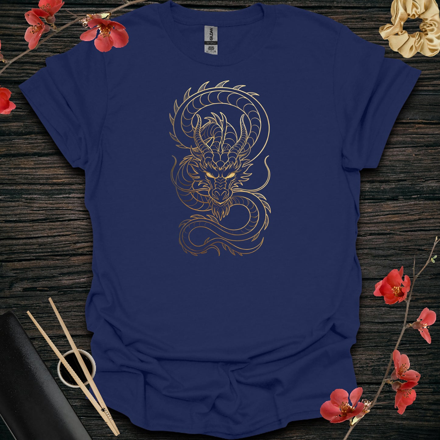 Onyx Gold Dragon