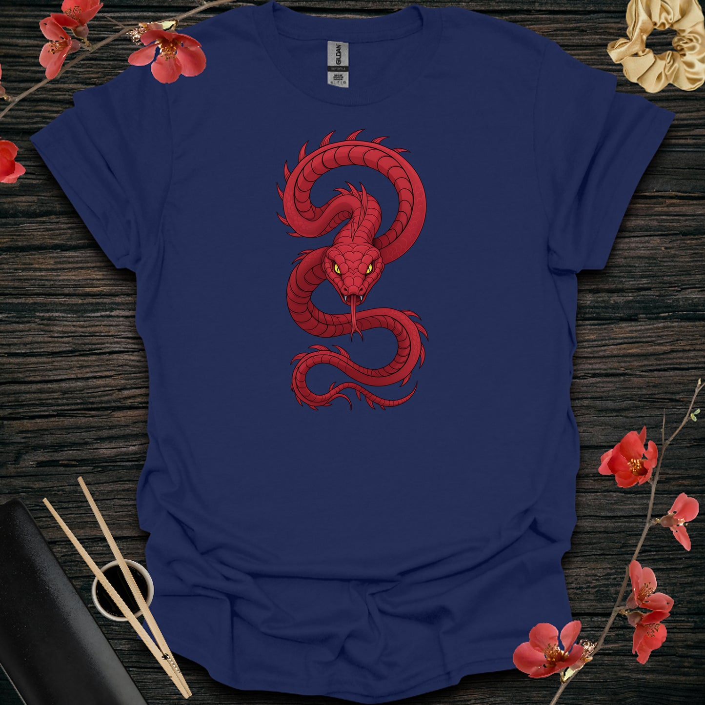 Ancient Red Snake