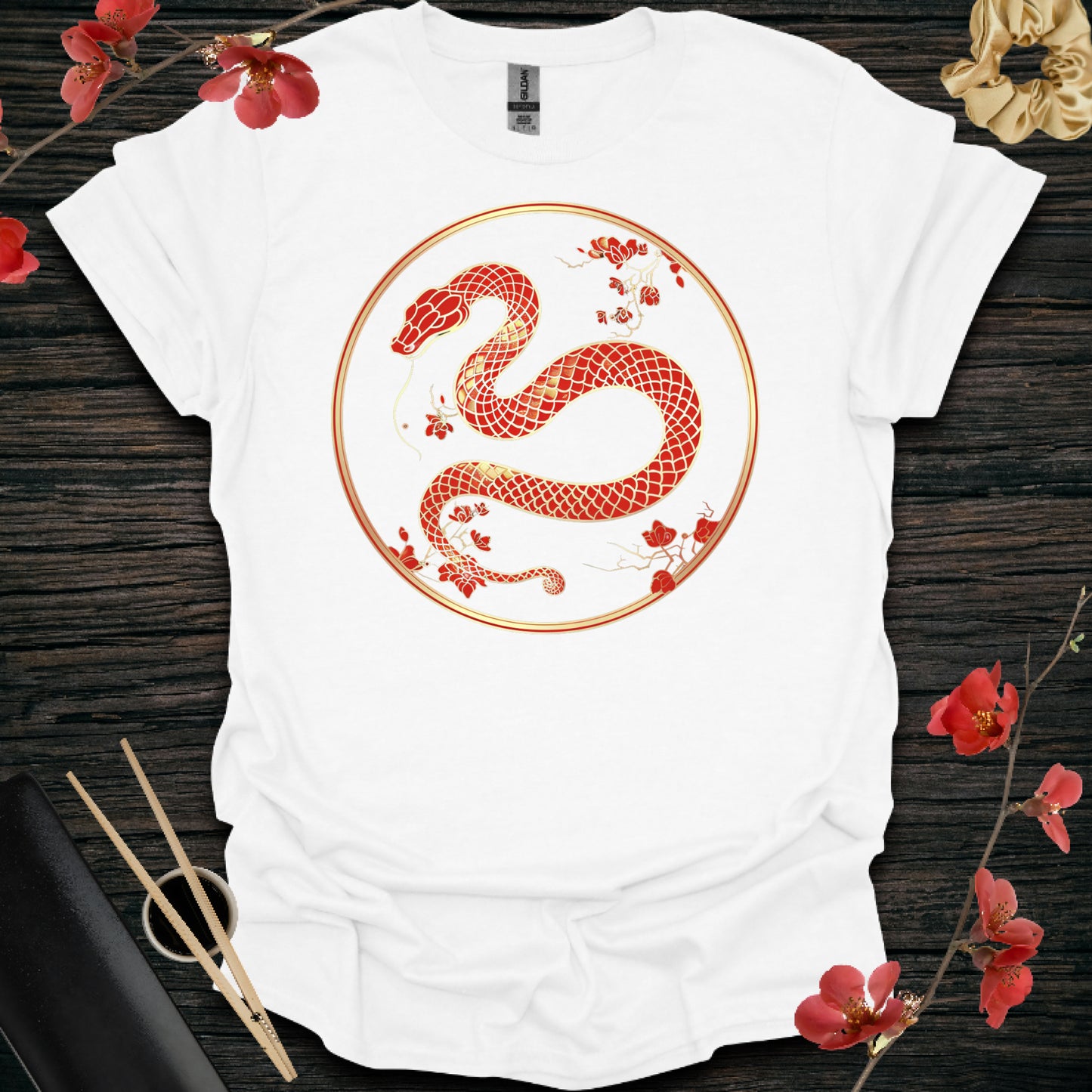 Red and Gold Snake