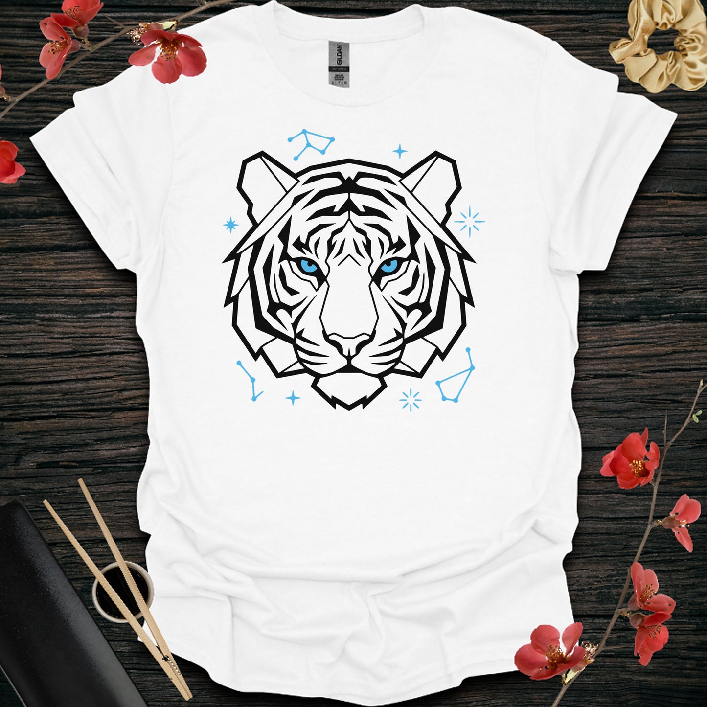 Icy Gaze Tiger