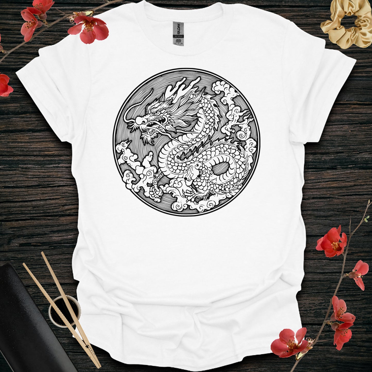 Tribal Dragon Tattoo