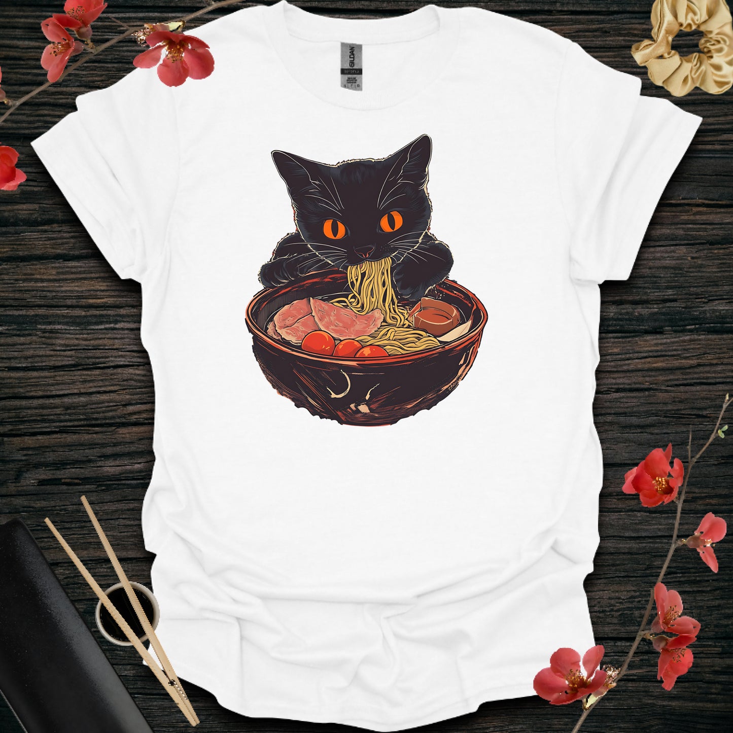 Hungry Ramen Cat