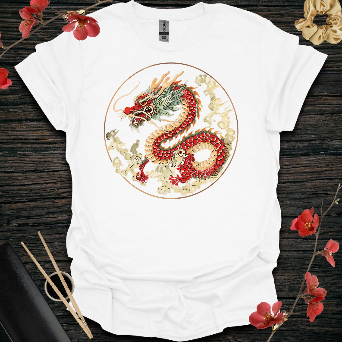 Red and Gold Dragon