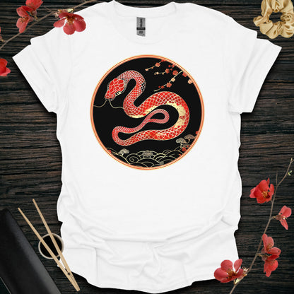 Gold and Red Snake