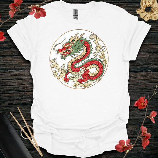 Red and Gold Dawn Dragon