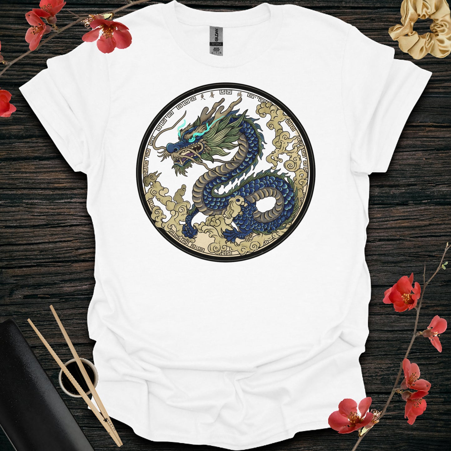 Golden Azure Dragon