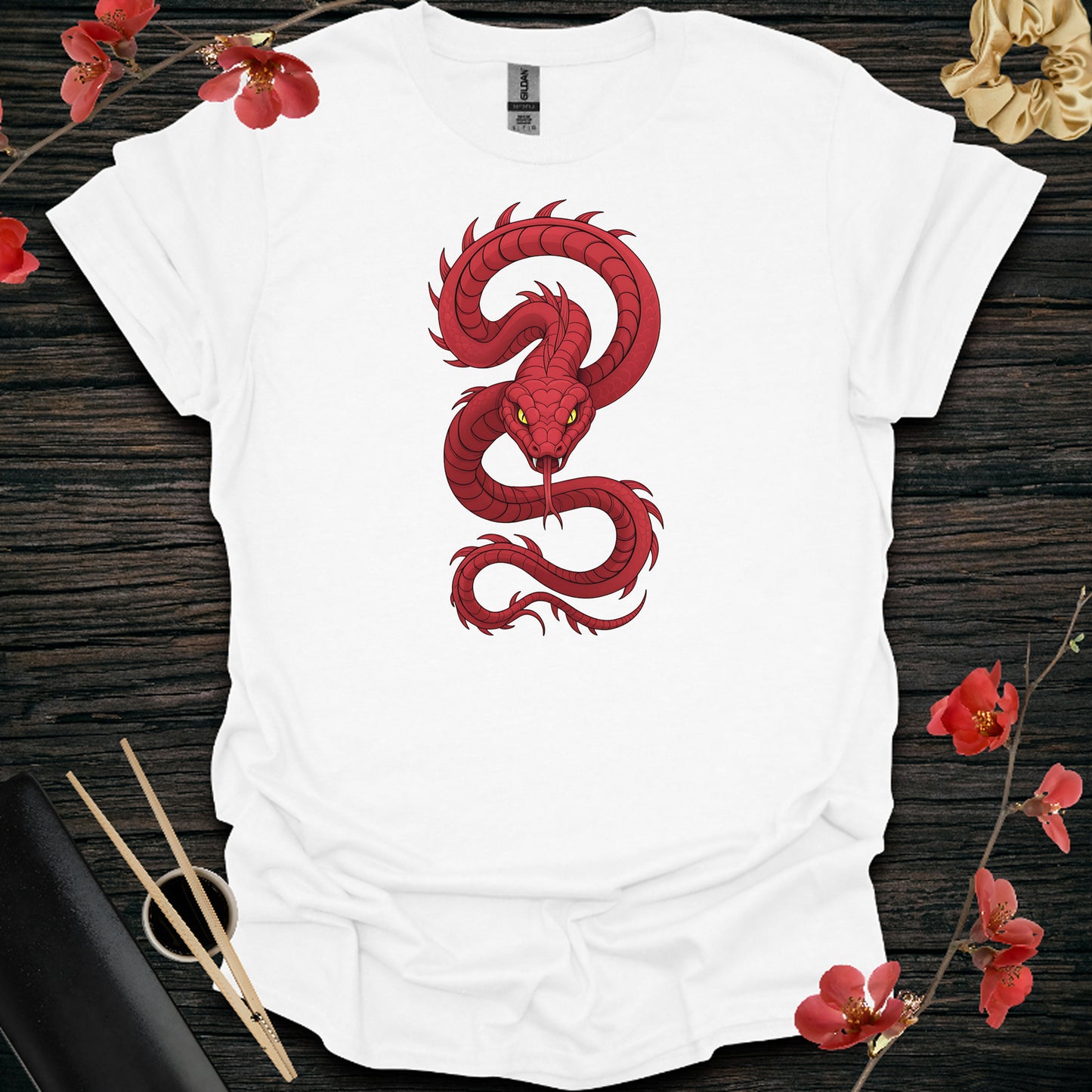 Ancient Red Snake