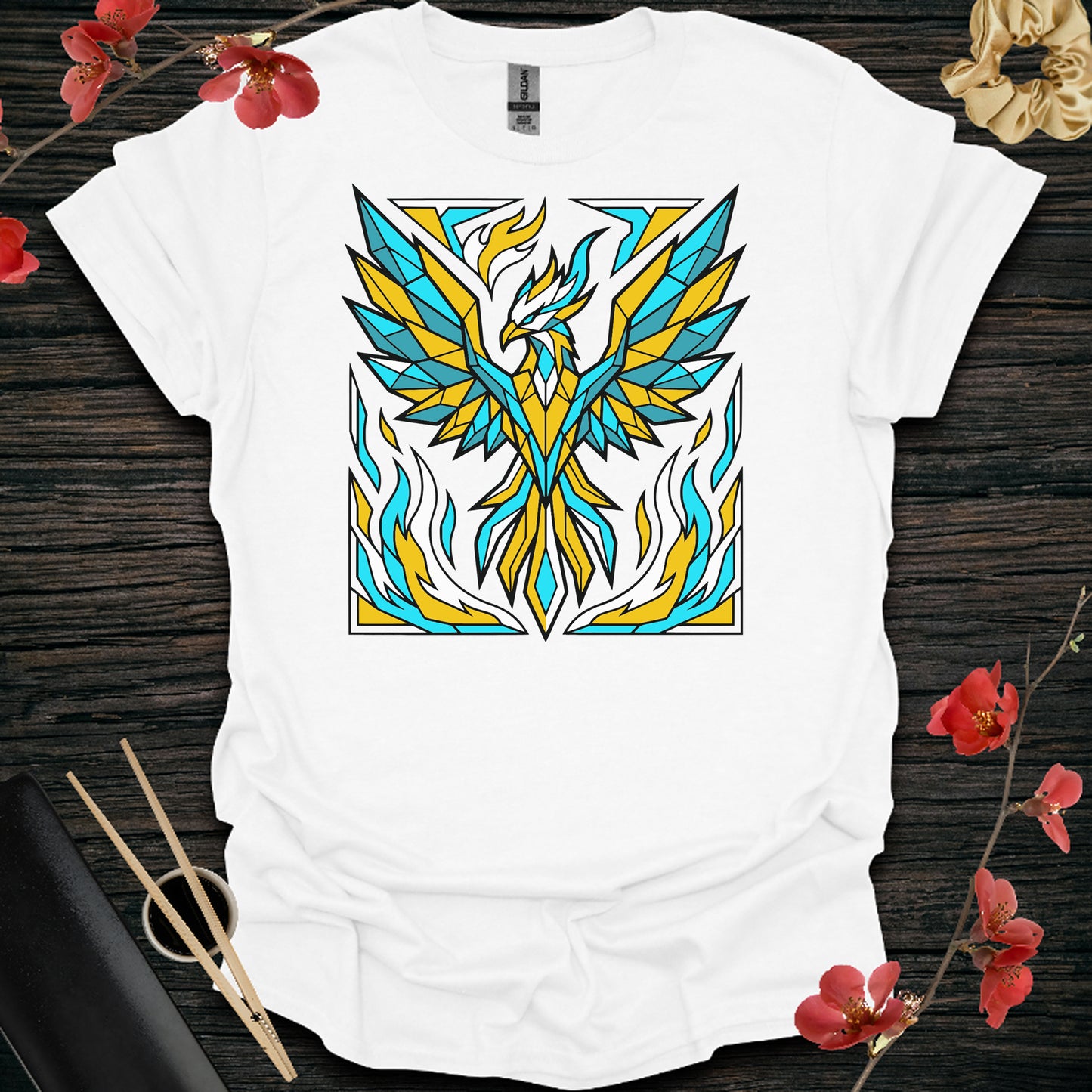 Blue Flame Phoenix