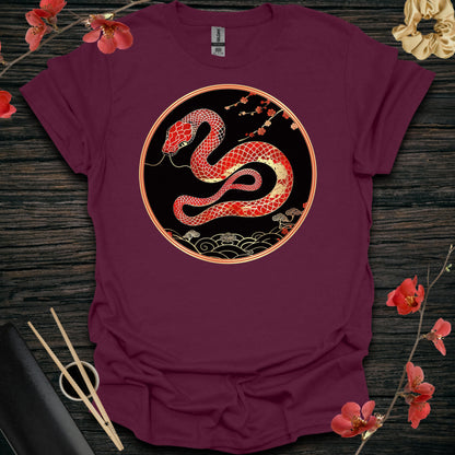 Gold and Red Snake