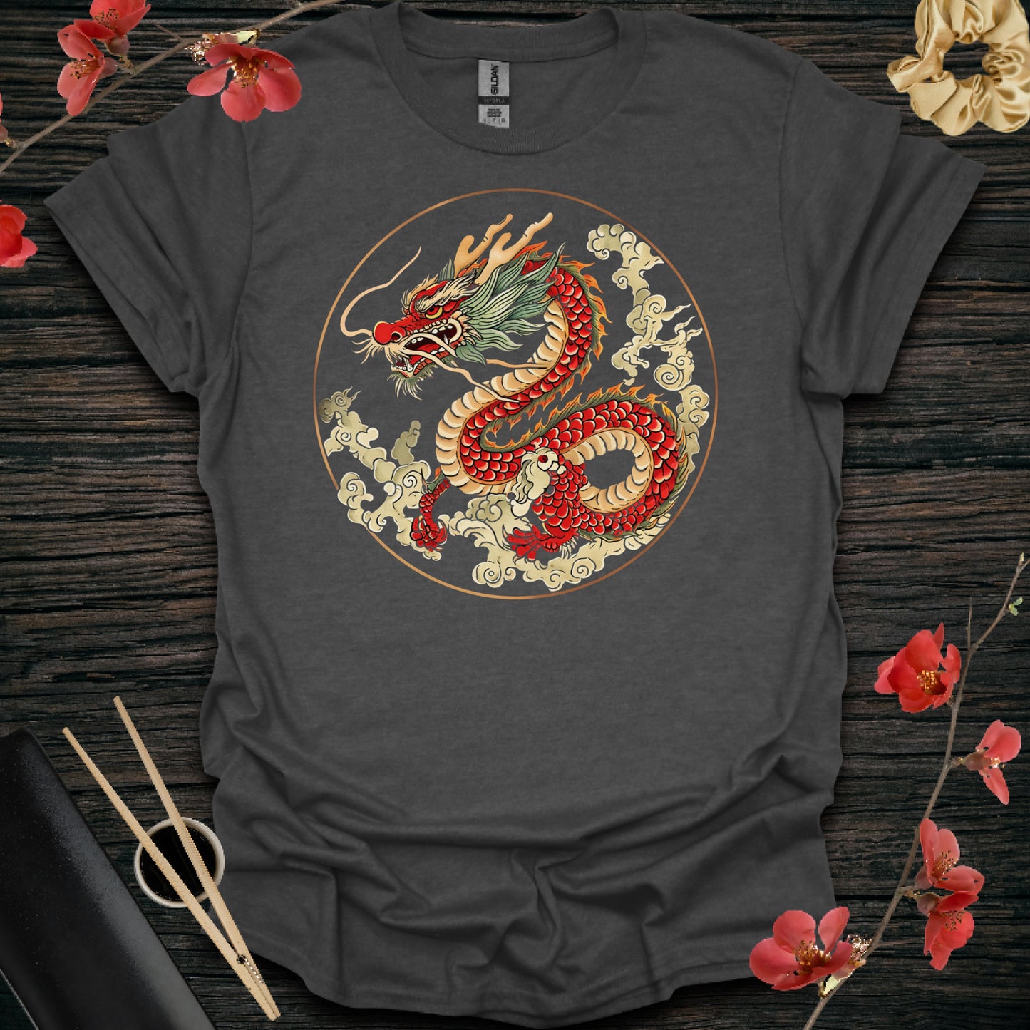 Red and Gold Dragon