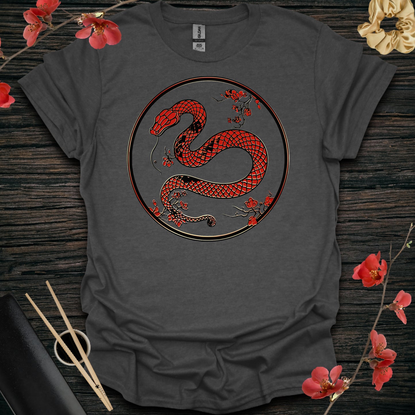 Red and Black Snake