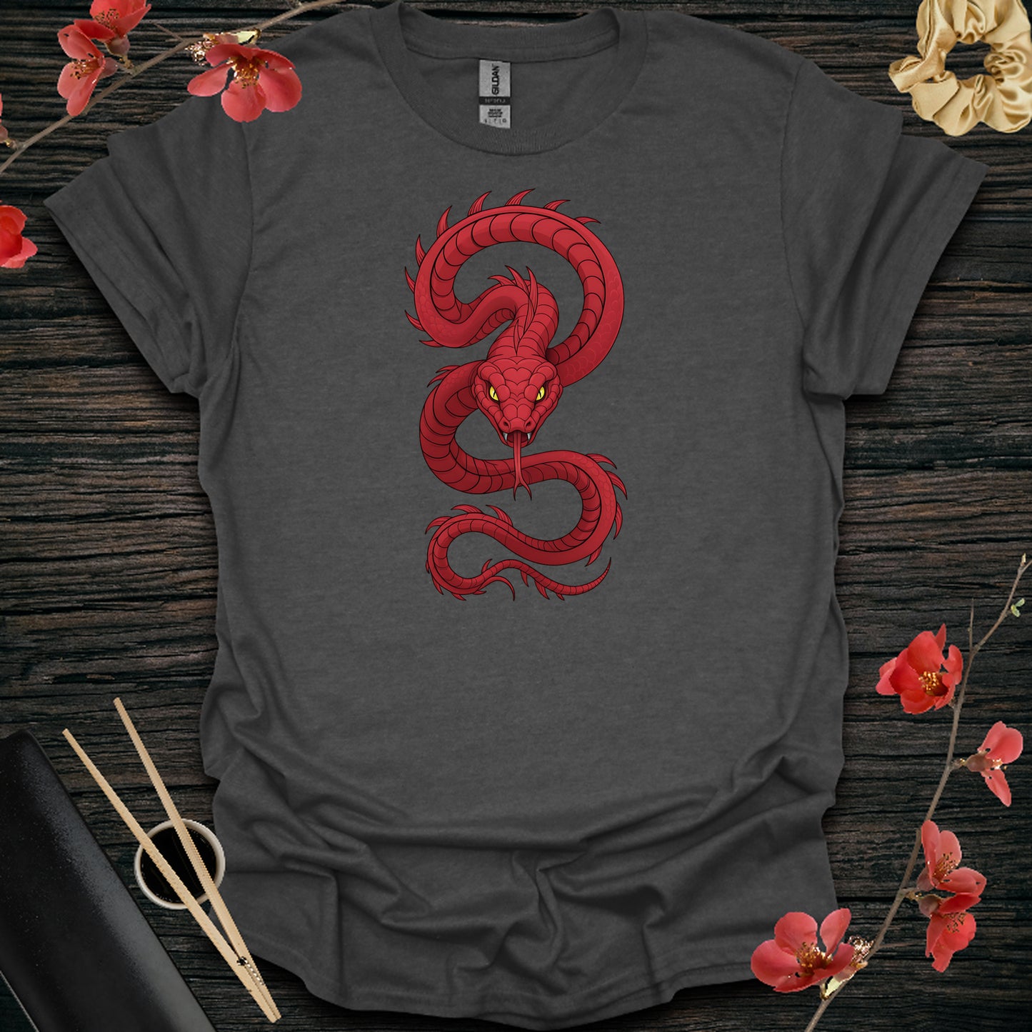 Ancient Red Snake