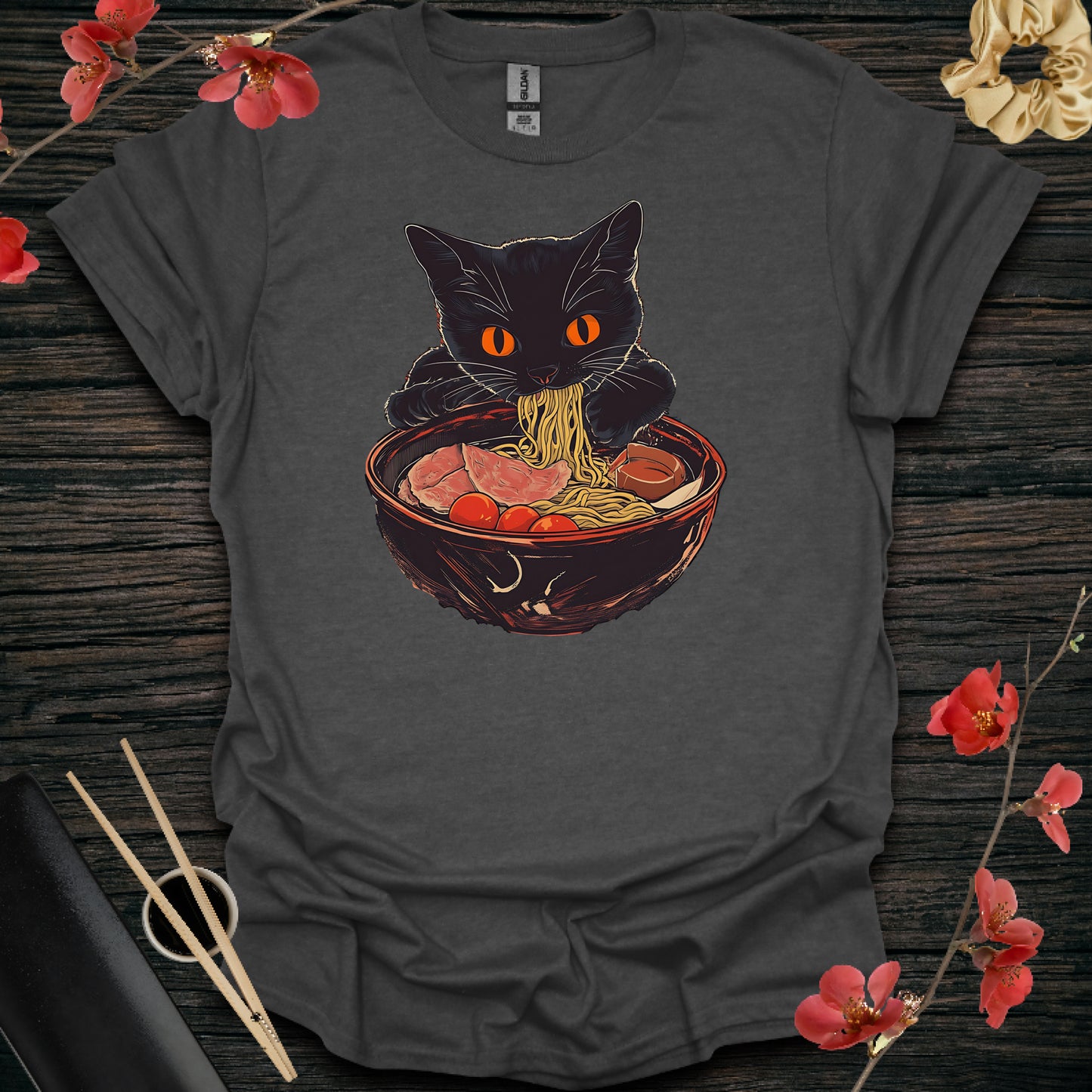 Hungry Ramen Cat