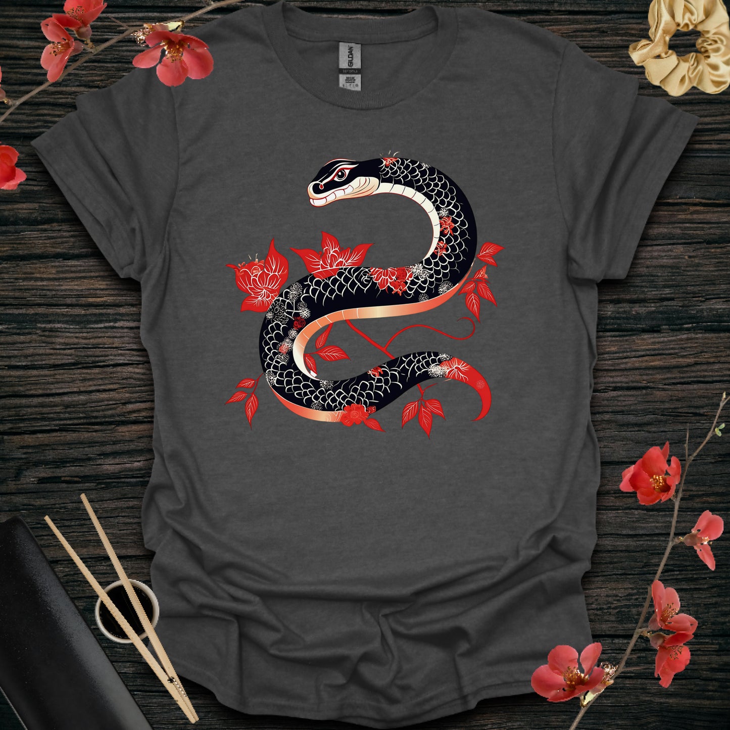 Navy Rose Snake