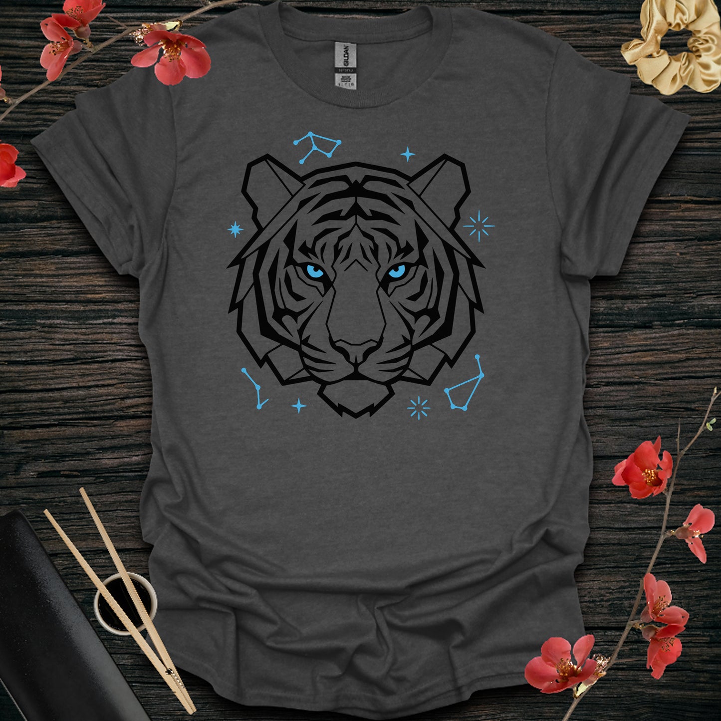 Icy Gaze Tiger