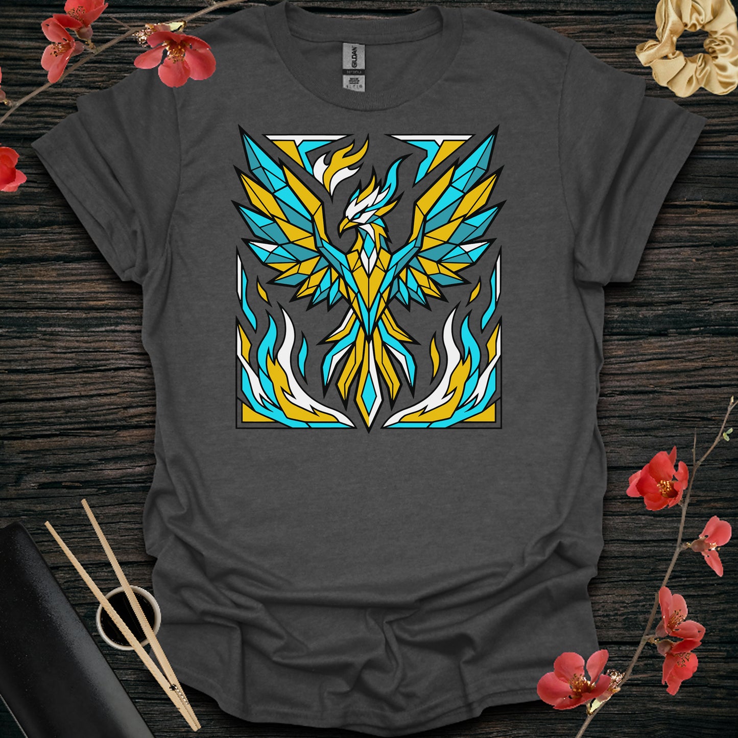 Blue Flame Phoenix