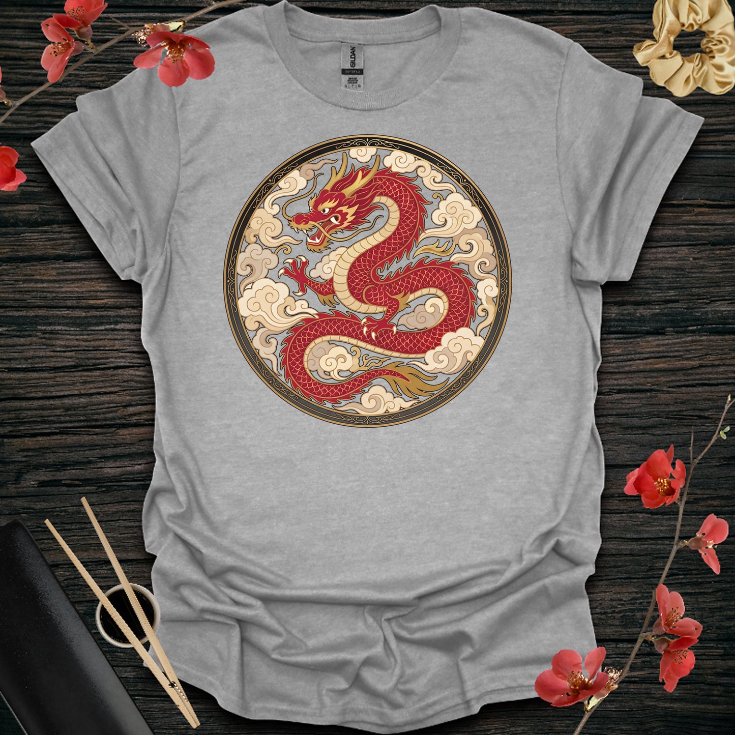 Majestic Red Dragon